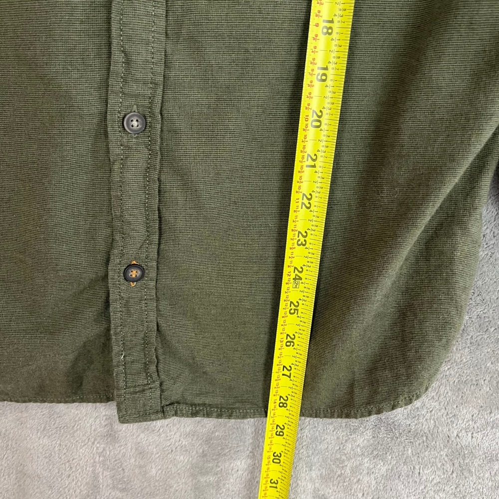 Fatface Long Sleeved Brushed Shirt Mens‎ M Reg Green Flannel Heritage - Picture 8 of 8